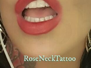 RoseNeckTattoo